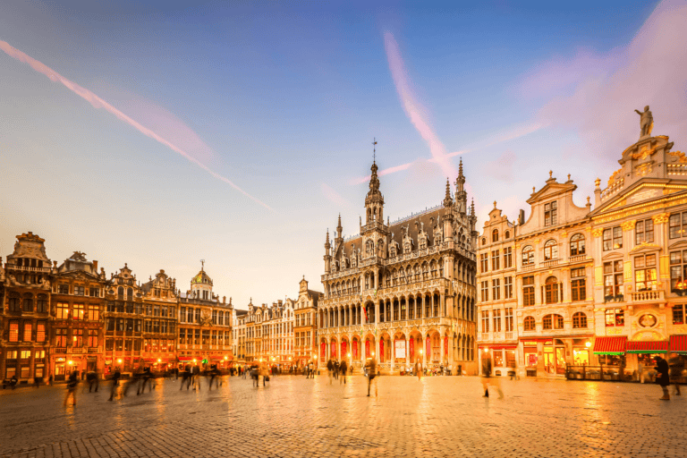 Brussels Grand Place and Town Square is a must-visit in Brussels. Image by Neirfy via Canva