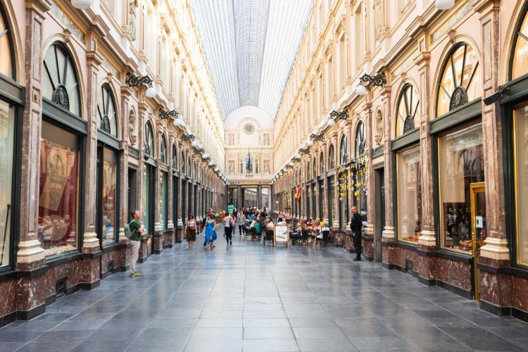 Brussels Royal Saint Hubert Galleries