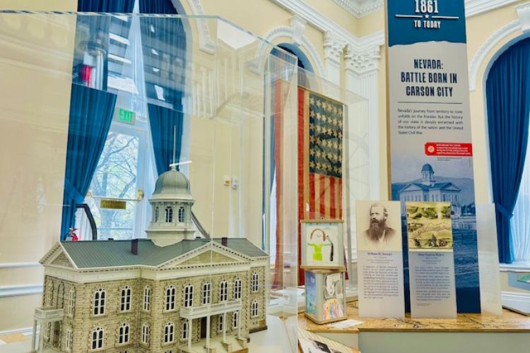 Inside the Nevada State Museum