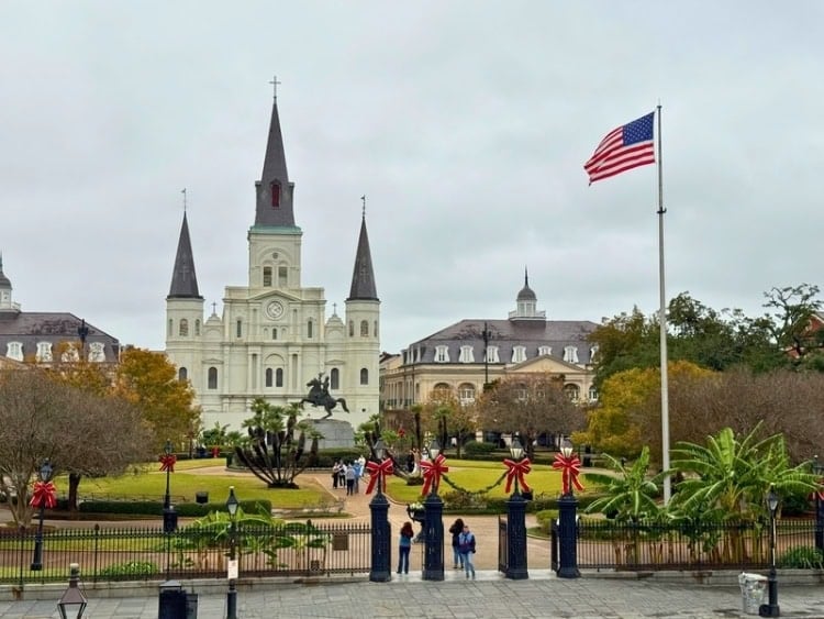 St. Louis Cathedral in central New Orleans. Photo by Terri Colby