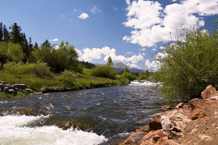 Blue River in Breckenridge