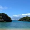 The view from Ikei Beach in Okinawa, Japan. Photo by Liv Headley