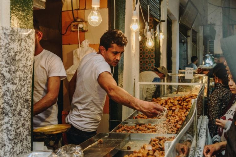 Moroccan street food
