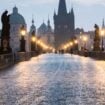 Prague in the rain Pinterest