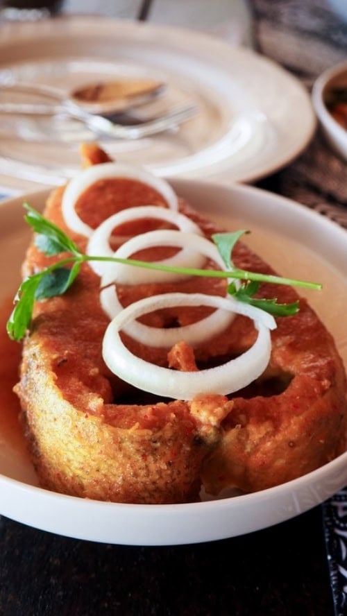 From fresh fish to delicious chicken, eating well is a given at SSL. Photo by Alex Benaud