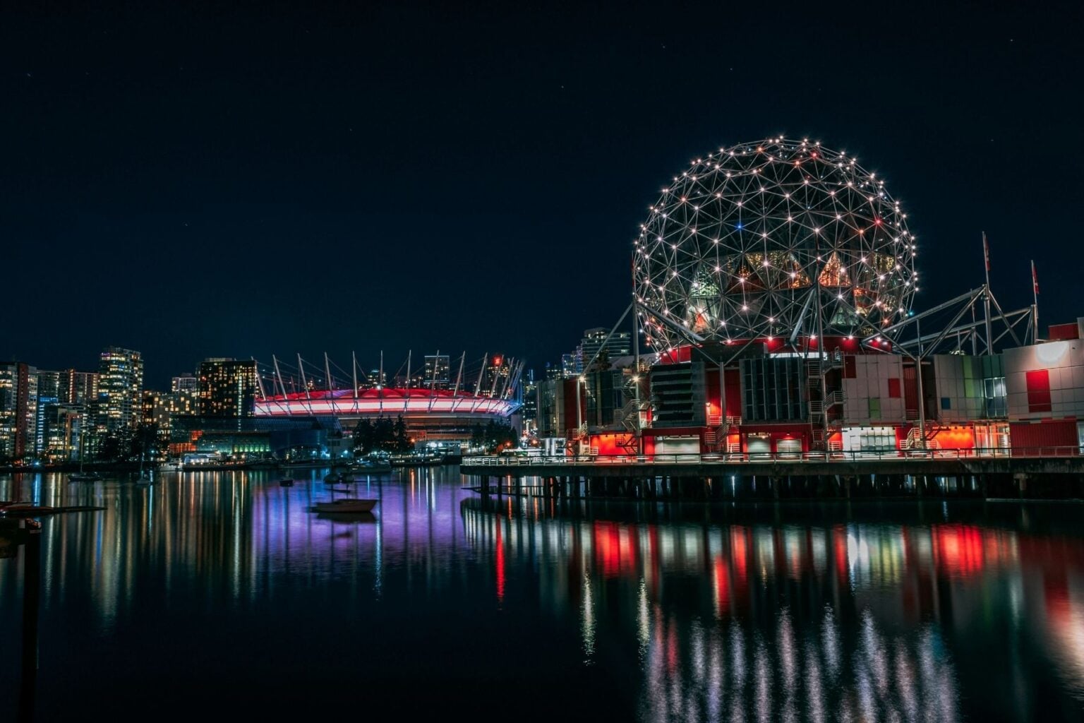 Science World in Vancouver, Canada. Photo by Aditya Chinchure, Unsplash