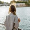 Solo traveler on a river cruise