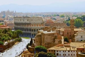The Colosseum in Rome, Italy. Photo by Sonya Brady, Unsplash