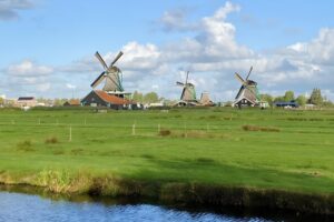 The most renowned windmill village in the Netherlands. Photo by Huyen Tran