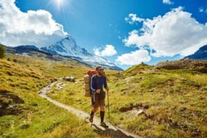 Trekking in the mountains. Photo by Getty Images, Unsplash