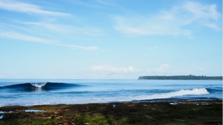 Simeulue is spoiled for choice when it comes to waves. Photo by Alex Benaud