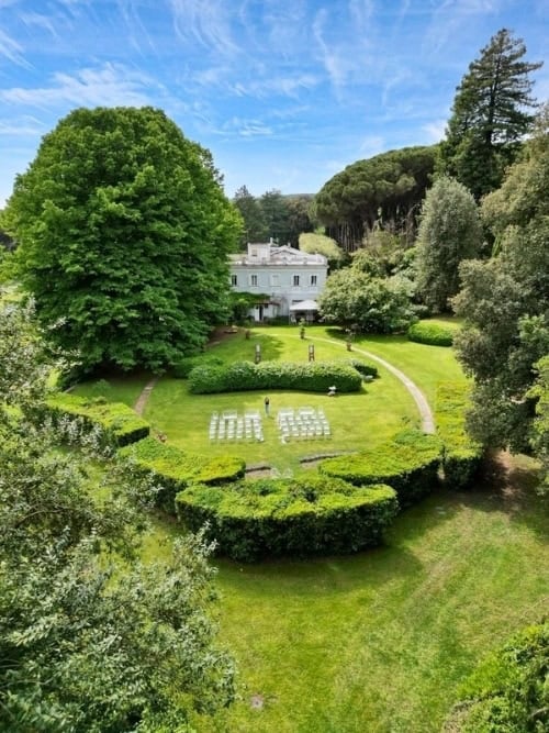 One of the beautiful homes in the 80-acre estate of Villa Lina. Photo courtesy of Villa Lina