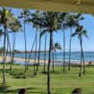 View from the grounds of the Hilton Garden Inn Kauai Wailua Bay. Photo by Karla Freimuth