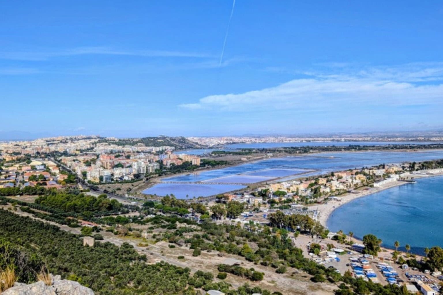 The Gulf of Cagliari. Photo by Stefania Basoo