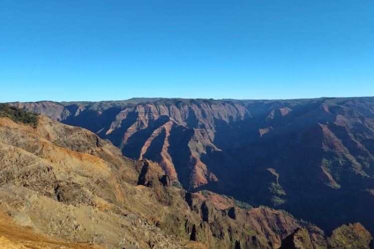 A morning view of Waimea Canyon. Photo by Karla Freimuth