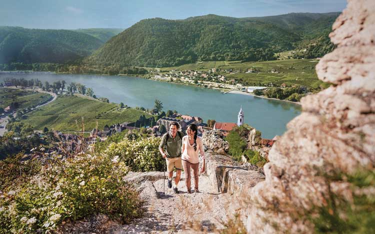 Hiking excursion with AmaWaterways in Austria. Photo courtesy AmaWaterways