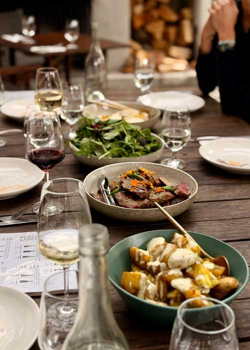 Great Journeys New Zealand Signature Tours include special experiences, such as our delicious lunch at Allan Scott Family Winery. Photo by Benjamin Rader