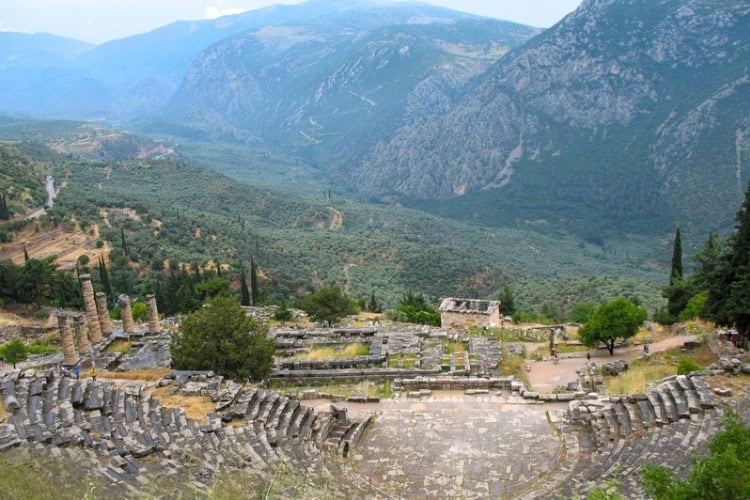 The Archaeological Site of Delphi, Greece. Photo by Emerina Boshoff