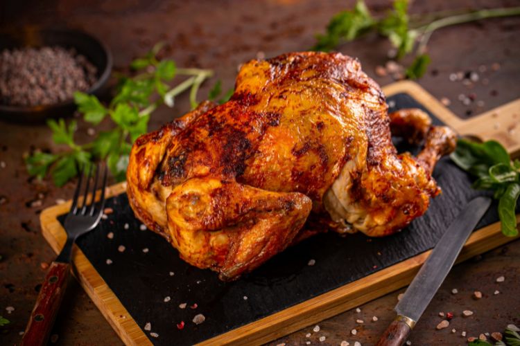 Roast chicken