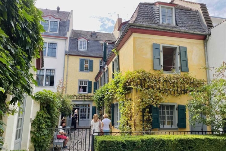 Beethoven's birthplace in the heart of Bonn. Photo by Huyen Tran