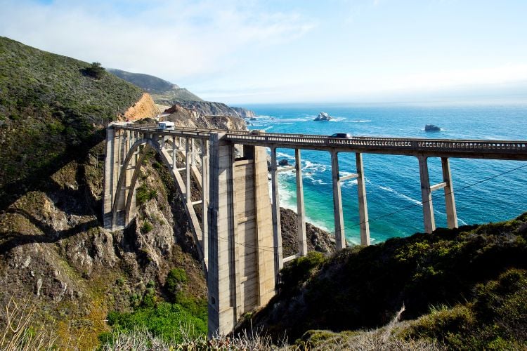 Bixby Bridge in Big Sur.