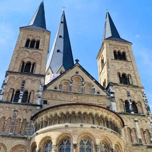 Bonn Minster's timeless beauty. Photo by Huyen Tran