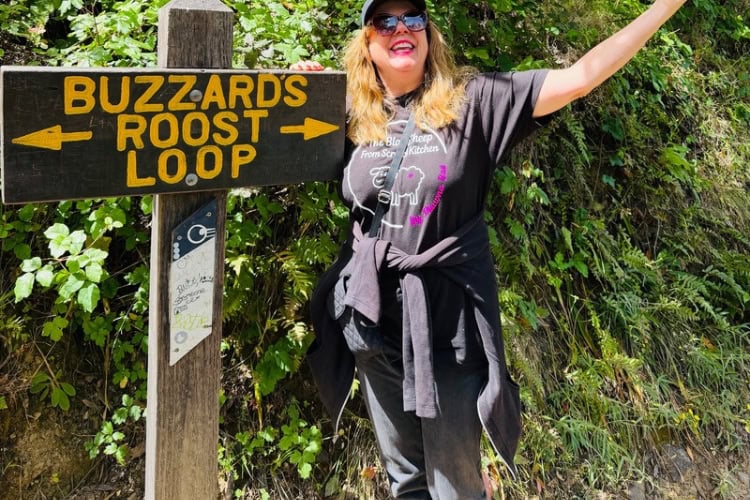 Buzzard's Roost Loop for scenic vistas in Big Sur. Photo by Jill Weinlein