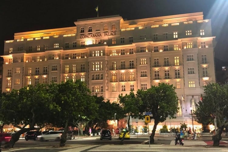 Copacabana Palace Hotel in Rio de Janeiro. Photo by Carlos Omar Gardinet