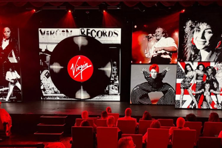 Entertainment on Virgin Voyages. Photo by Jill Weinlein
