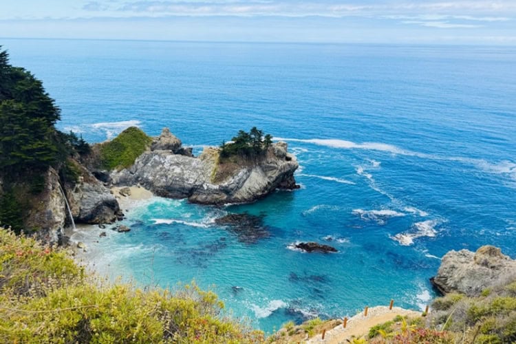 McWay Falls is a spectacular sight in Julia Pfeiffer Burns State Park. Photo by Jill Weinlein