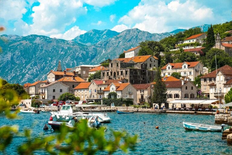 The Bay of Kotor is a wonder of beauty and history. Image by Tuba Din from Pexels via Canva