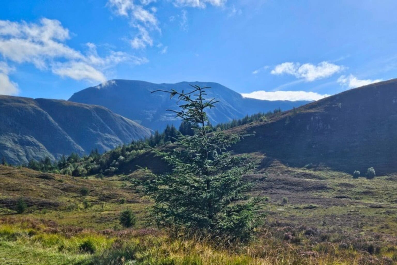 Mountain View Outside Fort William, Scotland. Photo by Alma Egan