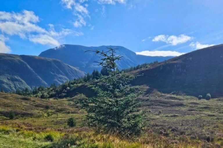 Mountain View Outside Fort William, Scotland. Photo by Alma Egan
