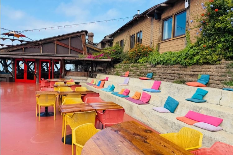 Nepenthe restaurant in Big Sur. Photo by Jill Weinlein
