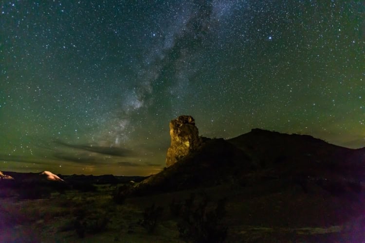 Night at Big Bend National Park. Photo by kenhartlein from Getty Images via Canva