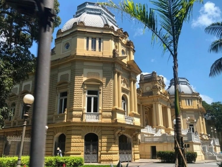 Palacio Pedro Ernesto, the historic city council building in downtown Rio de Janeiro near Cinelandia. Photo by Carlos Omar Gardinet