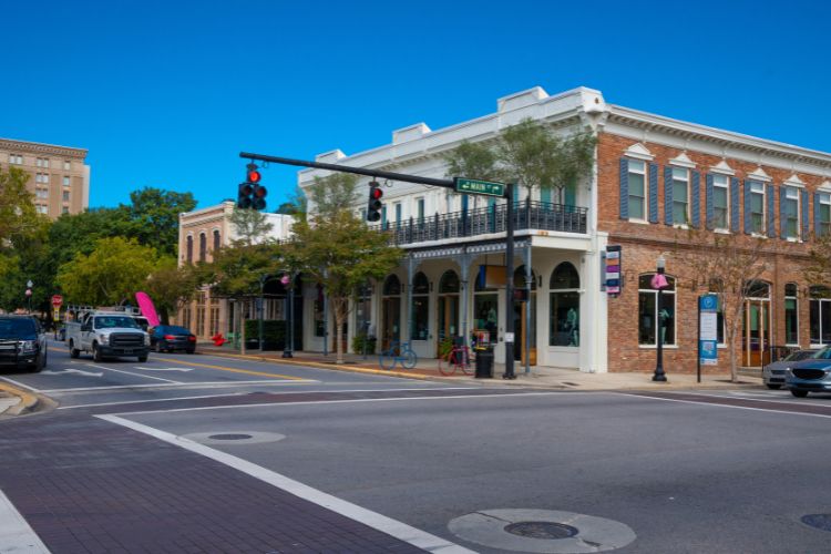 Historic downtown Pensacola