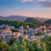 Plovdiv surrounded by trees and mountains in Bulgaria. Photo by Anton Atanasov, Unsplash