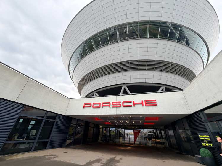 Porsche Leipzig. Photo by Janna Graber