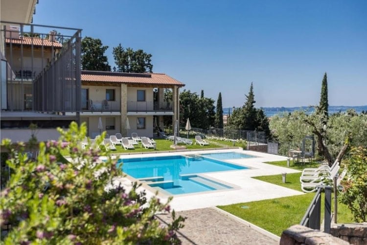 Pool with a view at Residence La Corte Danese. Photo by Julia Riccardi