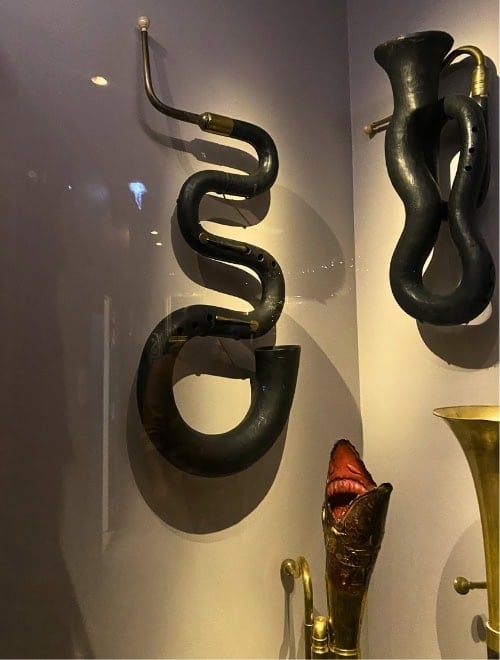 Some strange wartime instruments found in Les Invalides. Photo by Isabella Miller