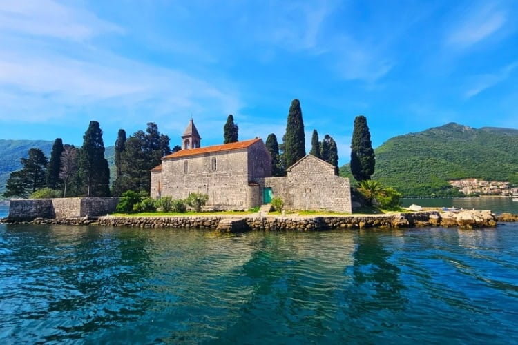 St. George is a natural, cypress-lined island with a 12th-century monastery that is completely off-limits to tourists. Photo by Zuzana Zimmermannova