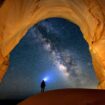 Stargazing in Utah is magical. Photo by Brad Switzer from Pexels via Canva
