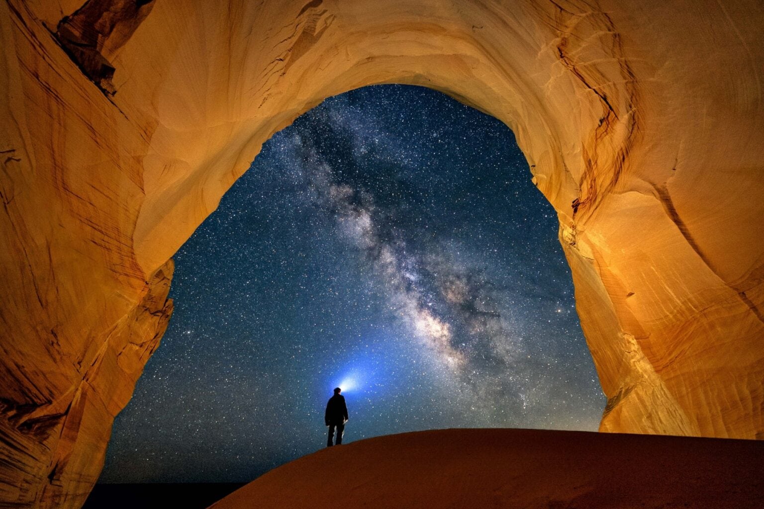Stargazing in Utah is magical. Photo by Brad Switzer from Pexels via Canva
