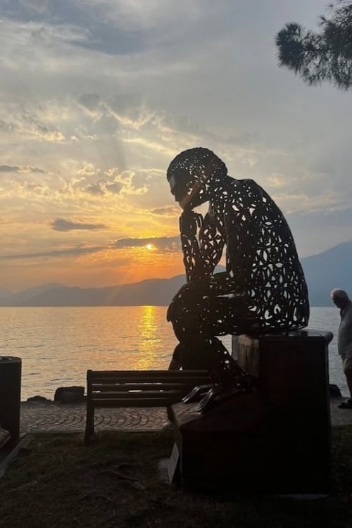 Sunset passeggiata at Lake Garda. Photo by Julia Riccardi