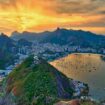 Sunset over Rio de Janeiro. Photo by ujasnpandya from pixabay via Canva