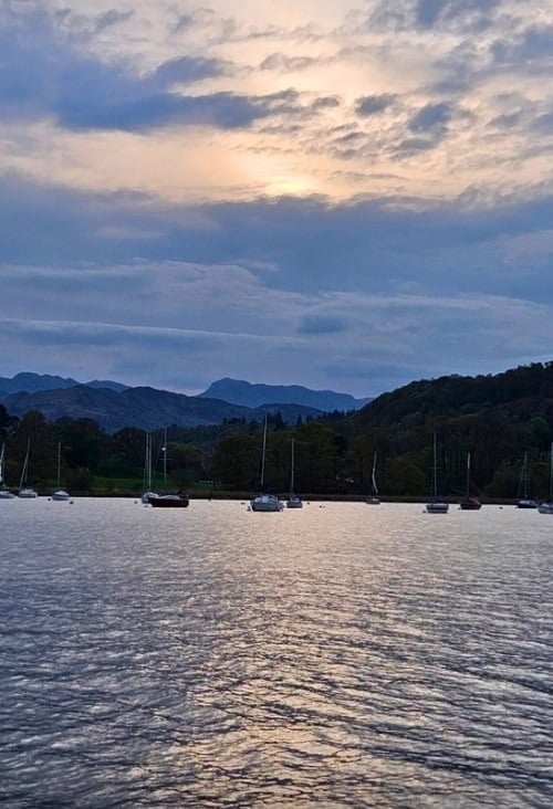 View over Windermere from YHA Ambleside, England. Photo by Alma Egan