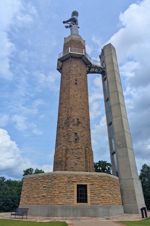 The Vulcan Statue in Vulcan Park, Birmingham. Photo by Keri G.