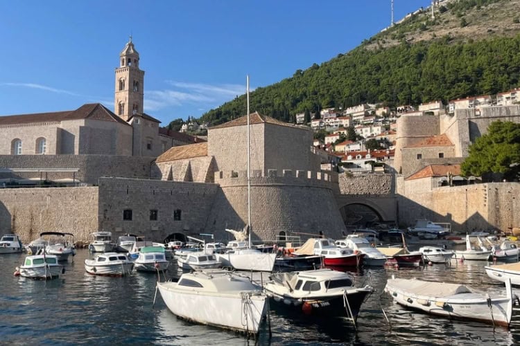 Walls of Dubrovnik in Croatia. Photo by Alexandria Welch