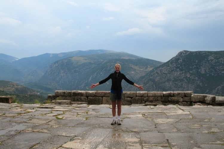 The Theatre of Delphi, Greece. Photo by Emerina Boshoff